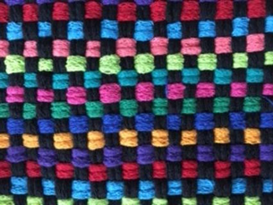 “Color Field” (weaving)