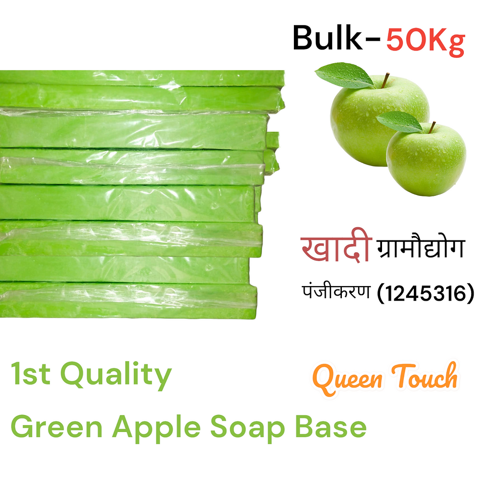 Green Apple Soap Base 99Rs/Kg