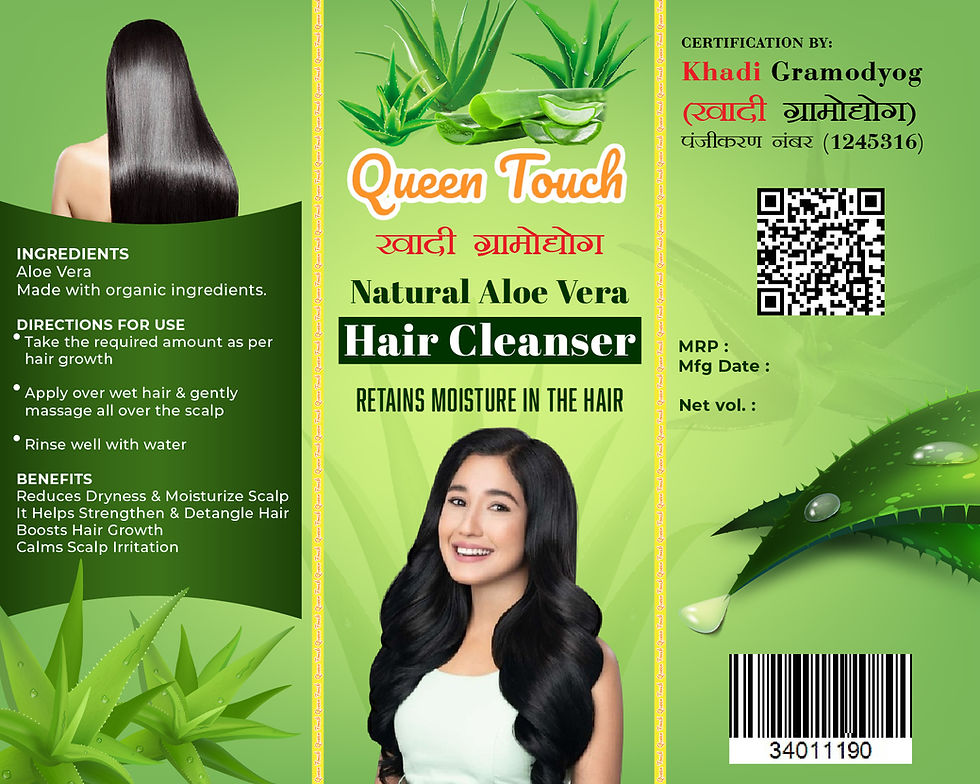 थंबनेल: Natural Aloevera Shampoo