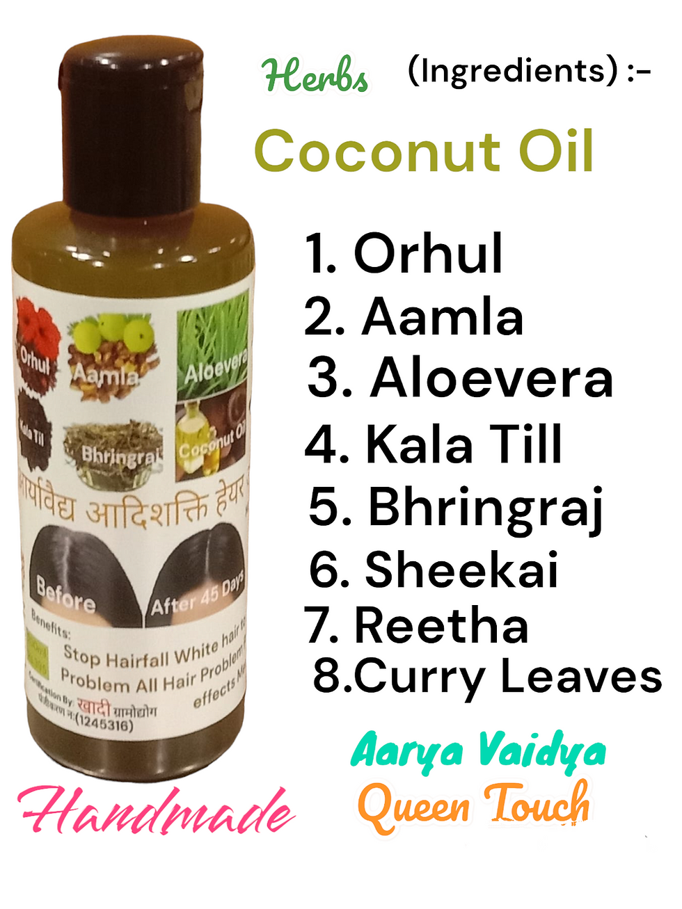 थंबनेल: Aadivasi-Aadishakti Hair oil