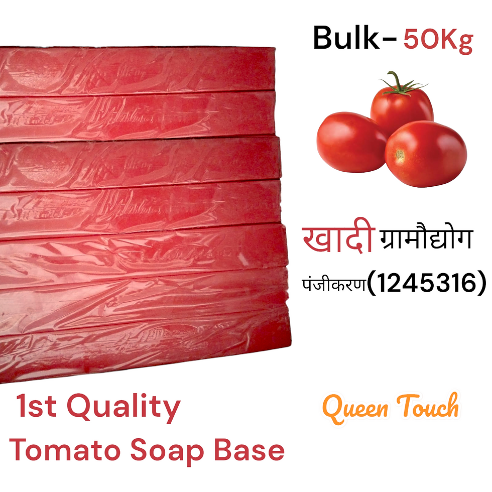 Tomato Soap Base 99Rs/Kg