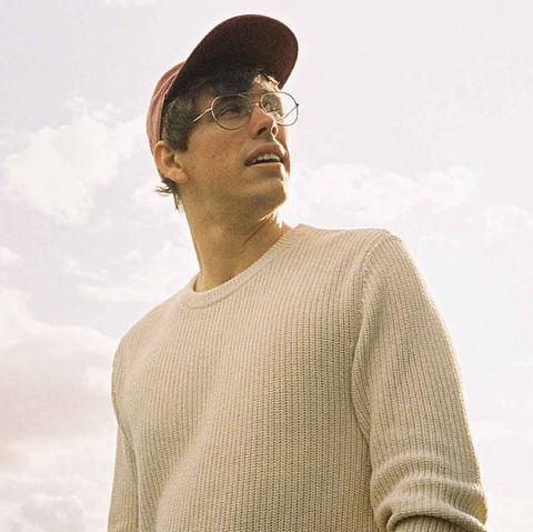 Artist, Jordy Searcy posing for a photo shoot.