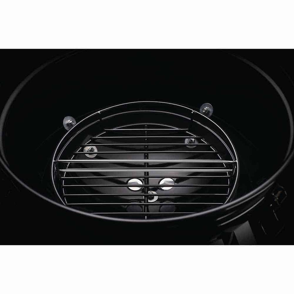 Thumbnail: 14" Portable Charcoal Grill, Black
