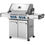 Thumbnail: Natural Gas Grill With Infrared Rear & Side Burners, Black
