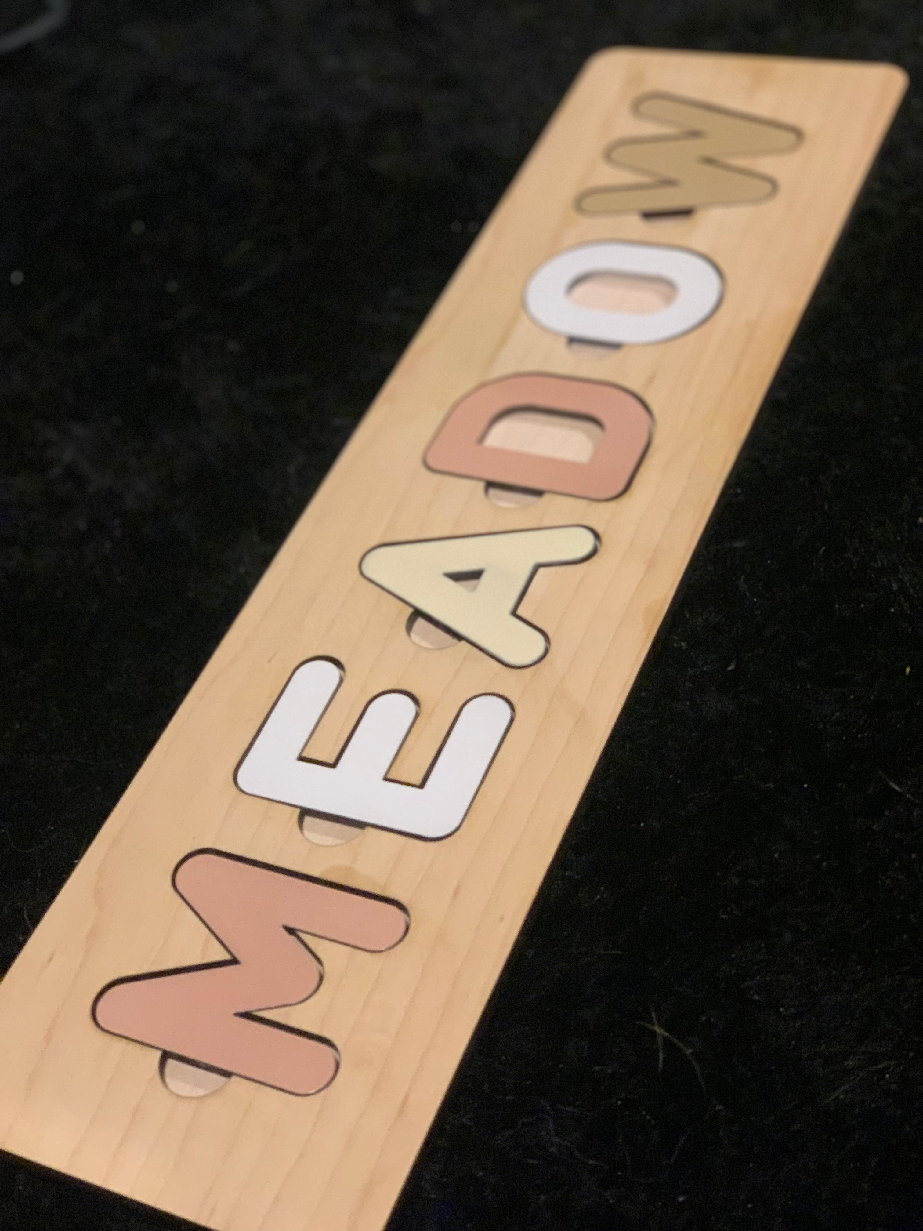 Letter Name Puzzle