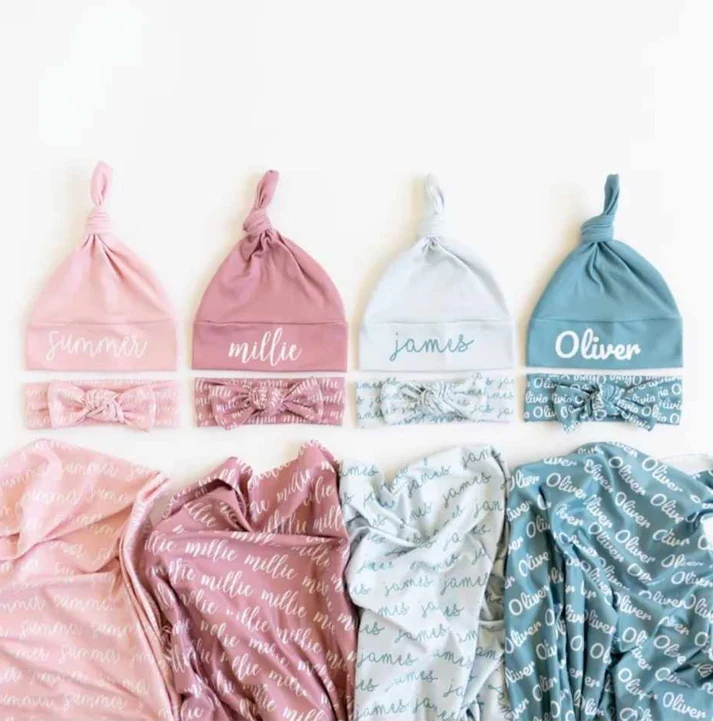 Custom Swaddle Set
