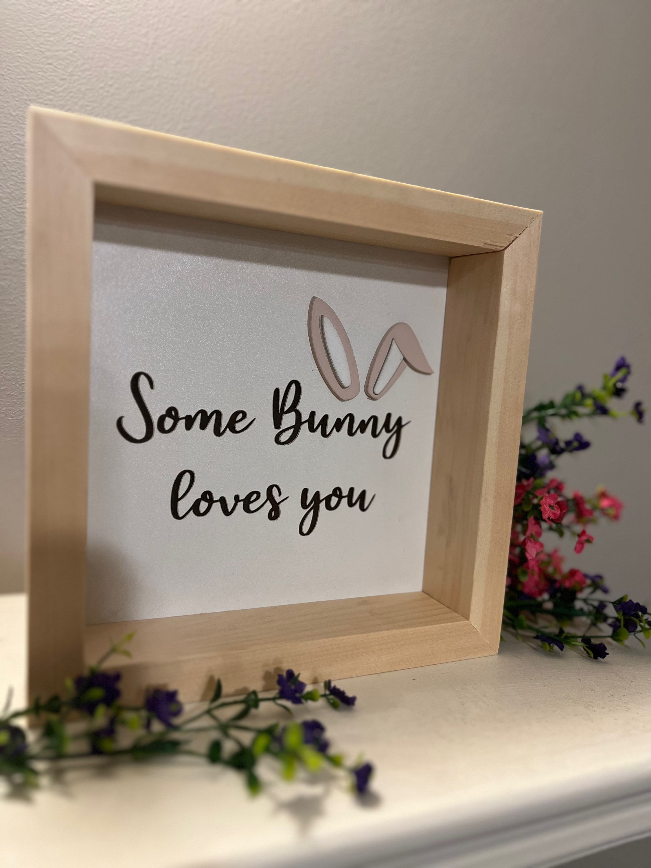 Some Bunny loves you shelf sitter