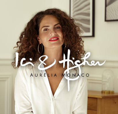 ici & higher aurélia monaco barbidesign graphic design