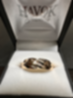 Gents 14k Diamond Band