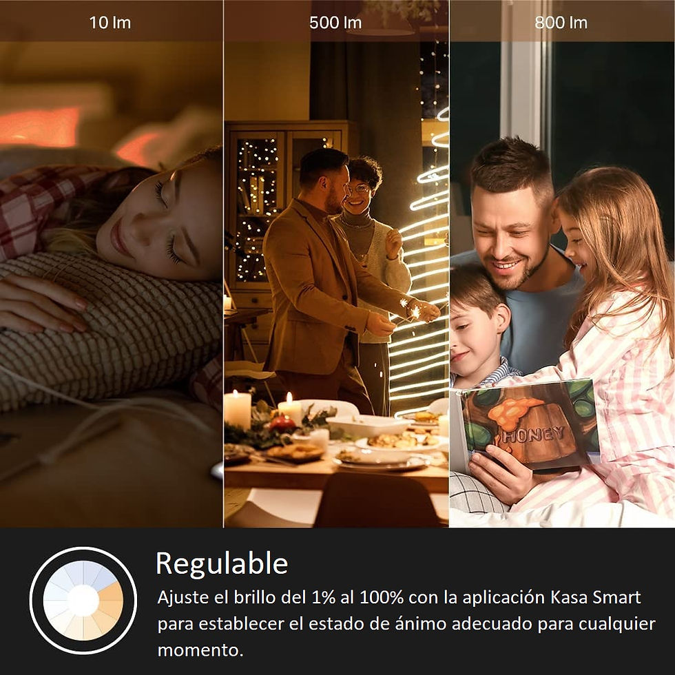Miniatura: Bombillo Inteligente Wifi, Regulable con Cambio de Color