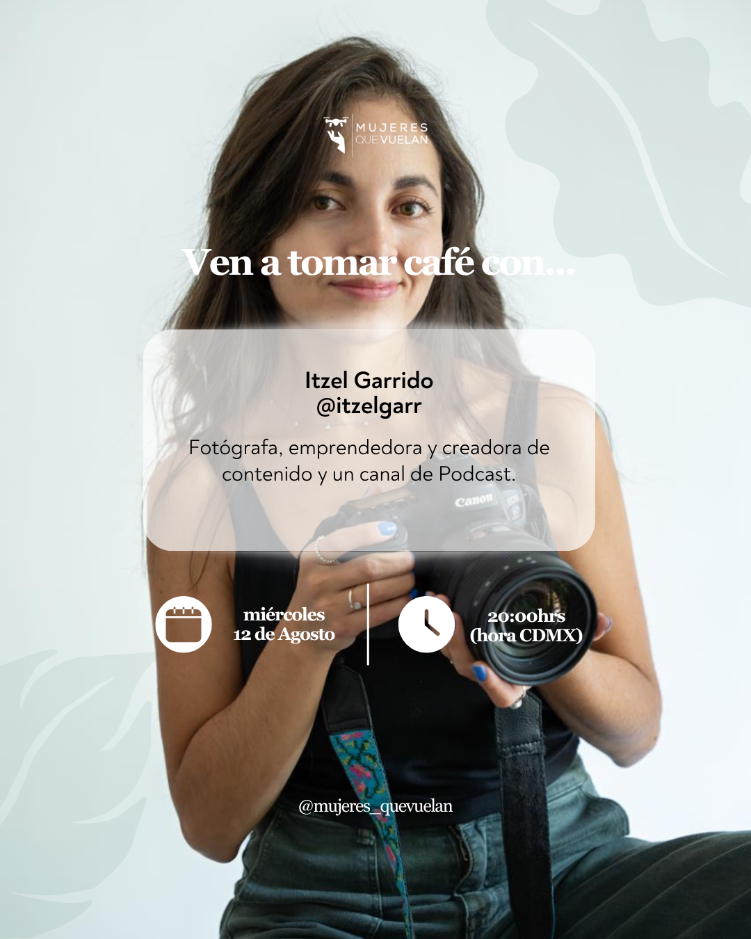 ✨ Ven a tomar café con Itzel✨