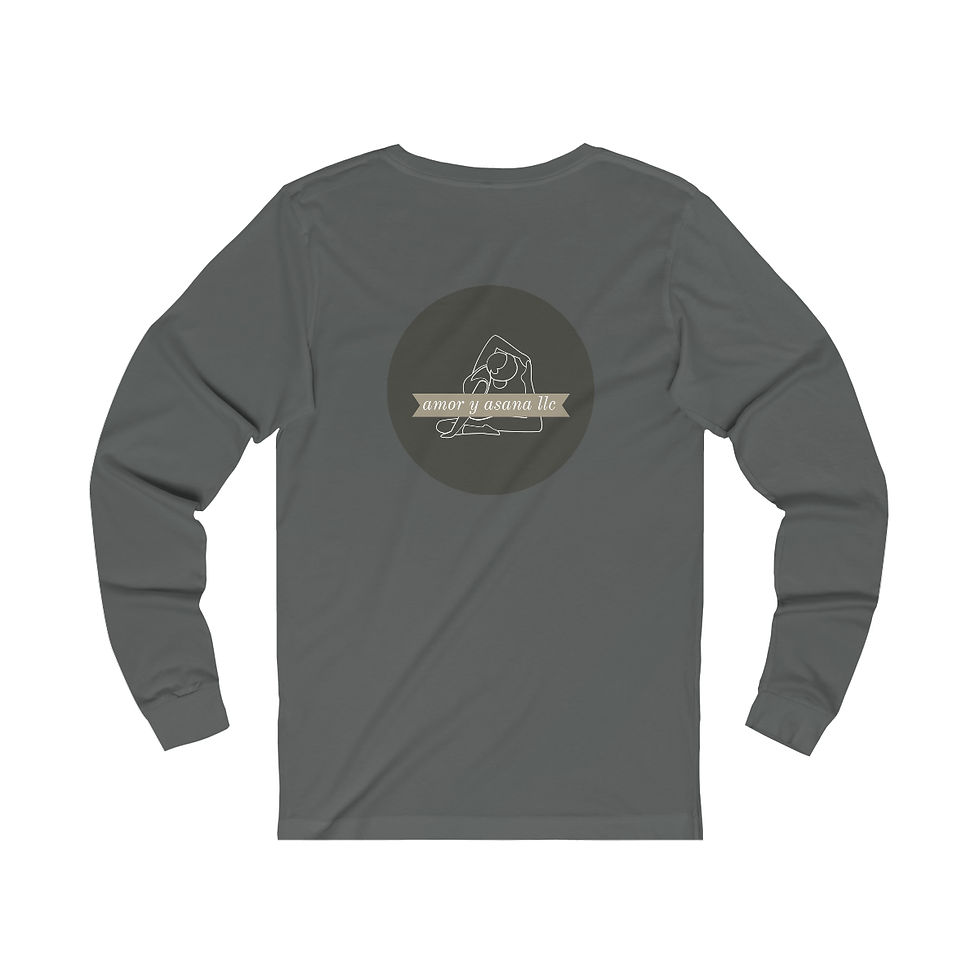 Thumbnail: voy a yoga - Unisex Jersey Long Sleeve Tee