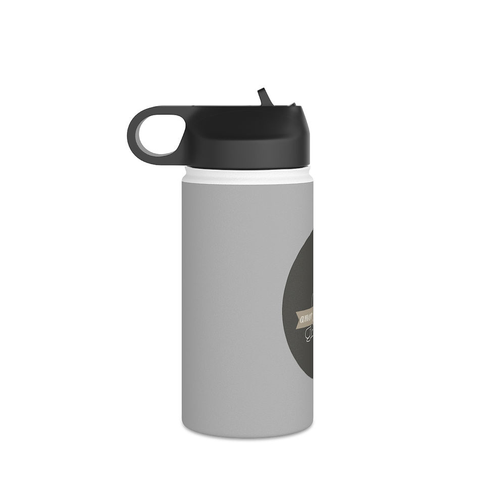 Thumbnail: amor y asana - 12oz Water Bottle