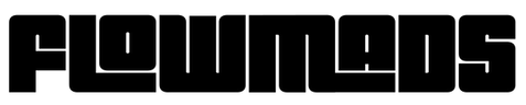 Flowmads Font Logo Wide PNG Black small