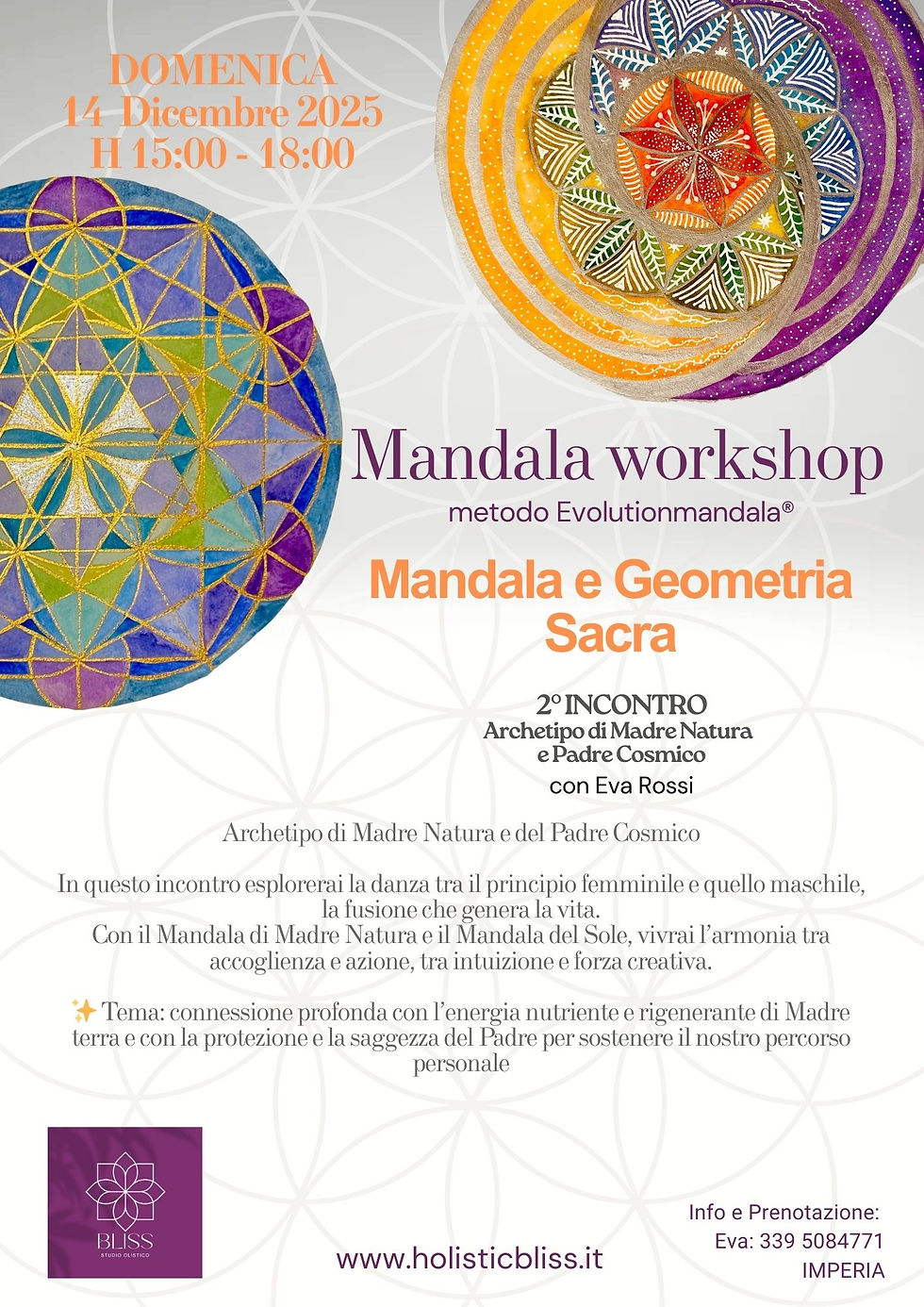 Workshop Mandala e Geometria Sacra 2