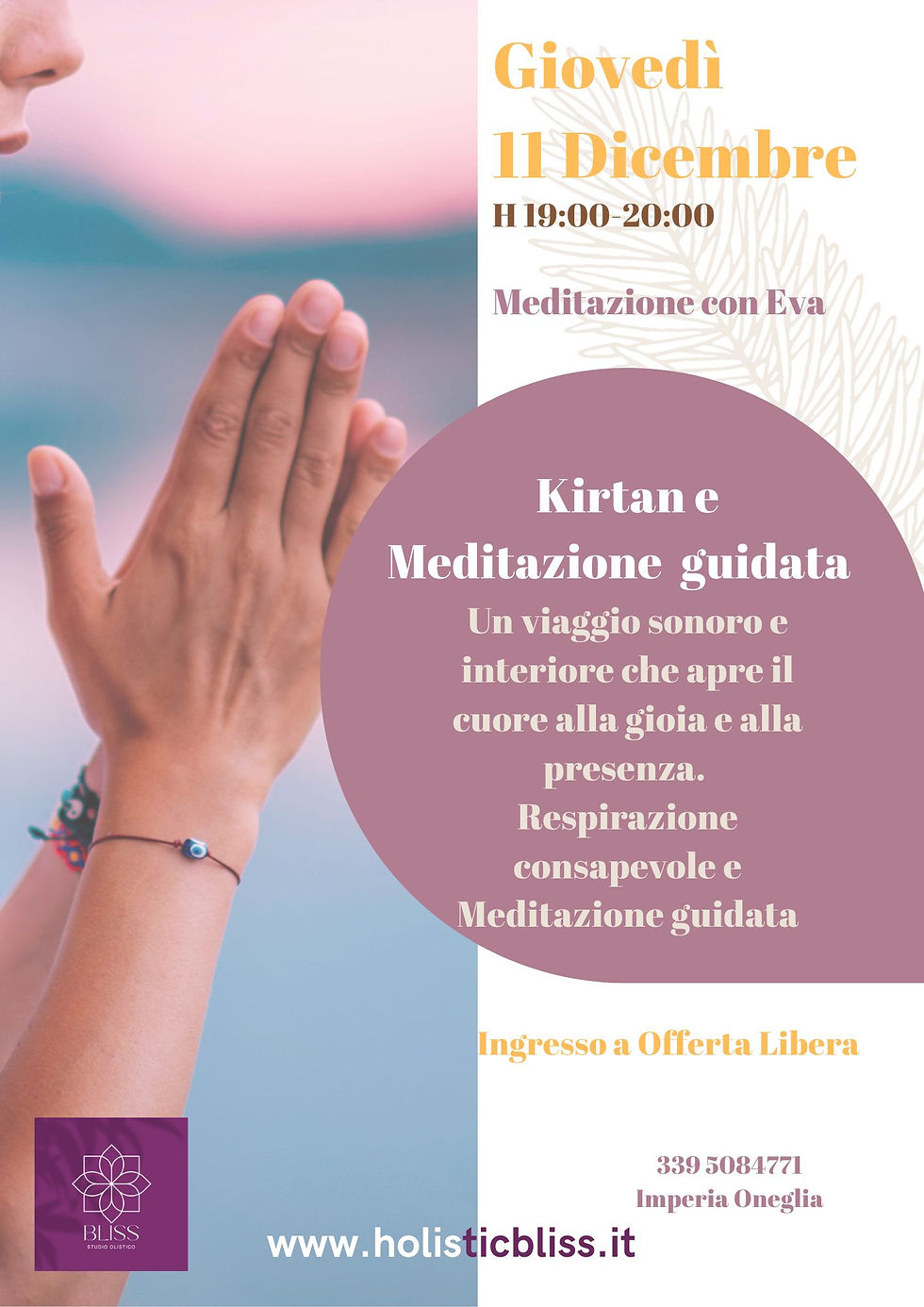 Kirtan e Meditazione guidata