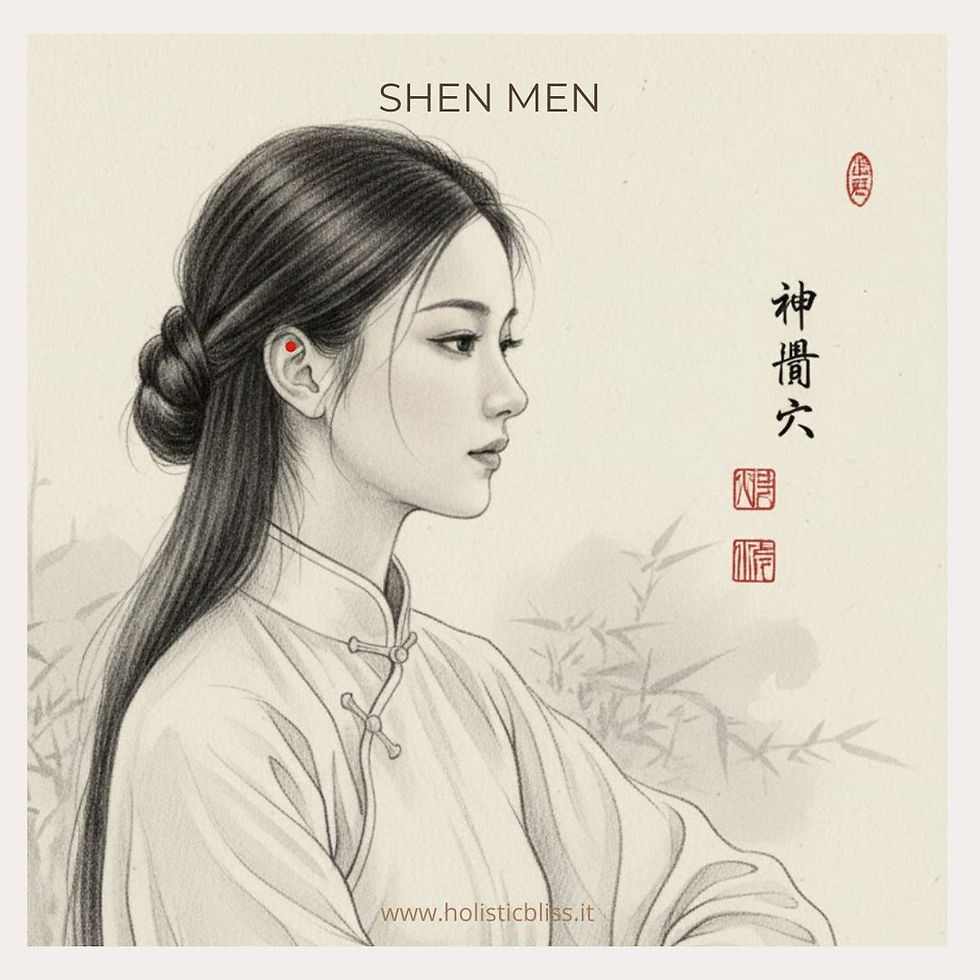 Shen Men un punto per calmare l'ansia