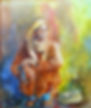 Maroc L'homme au serpent  55 x 38