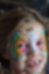child's face painting