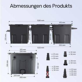 Miniatura: Bio filtro CPF-350C. - 90000 litros