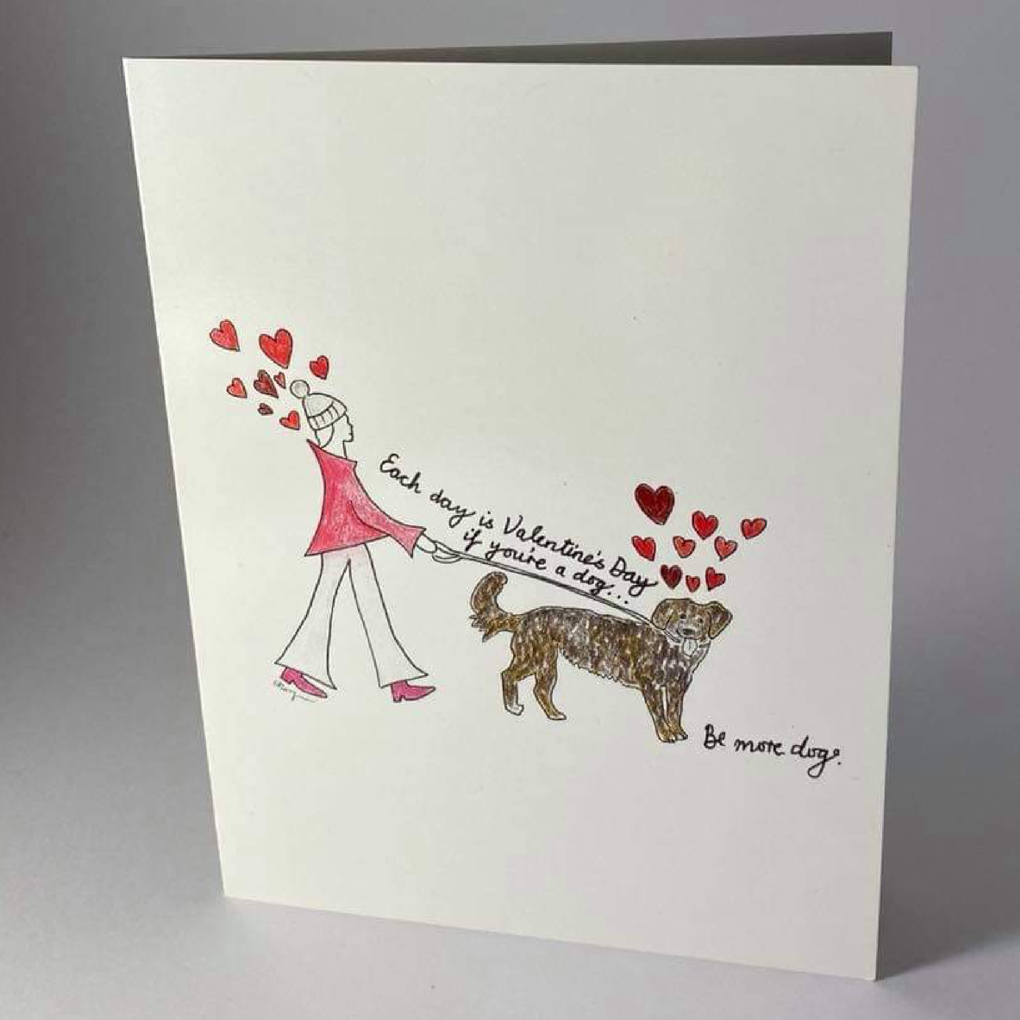 Dog Lovers Greeting Card (sm)