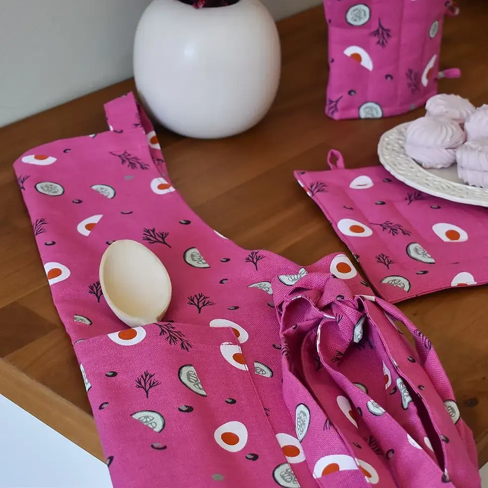 Thumbnail: Nord Haus Shop's beautiful pink linen tea towel