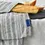 Thumbnail: Nord Haus Light Stripe Soft Washed 100% Organic Linen Tea Towel