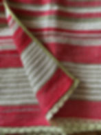 Woven Linen Throw - 1