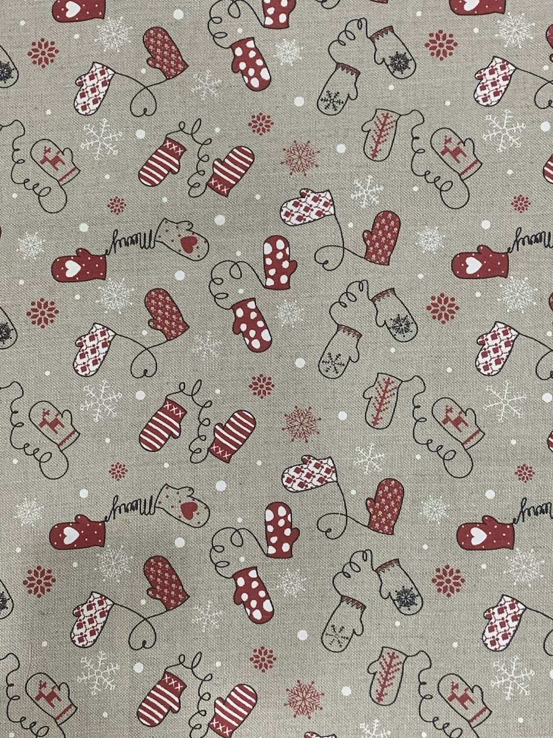 Shop the Christmas Mittens Tea Towel at Nord Haus Shop