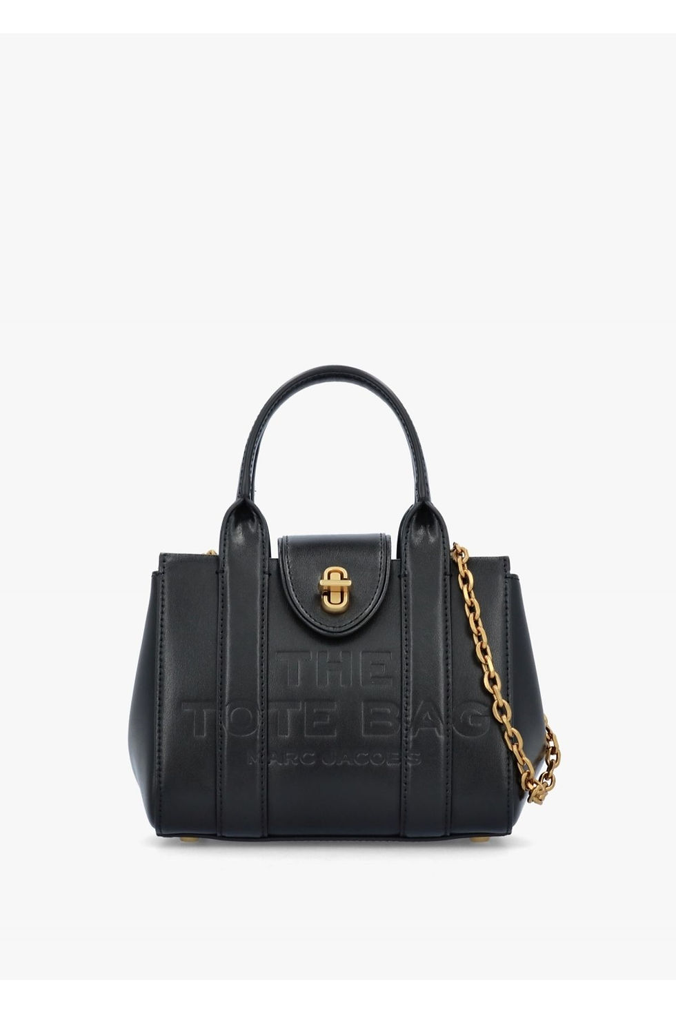 Marc Jacobs Turnlock Siyah Kadın Deri Çanta