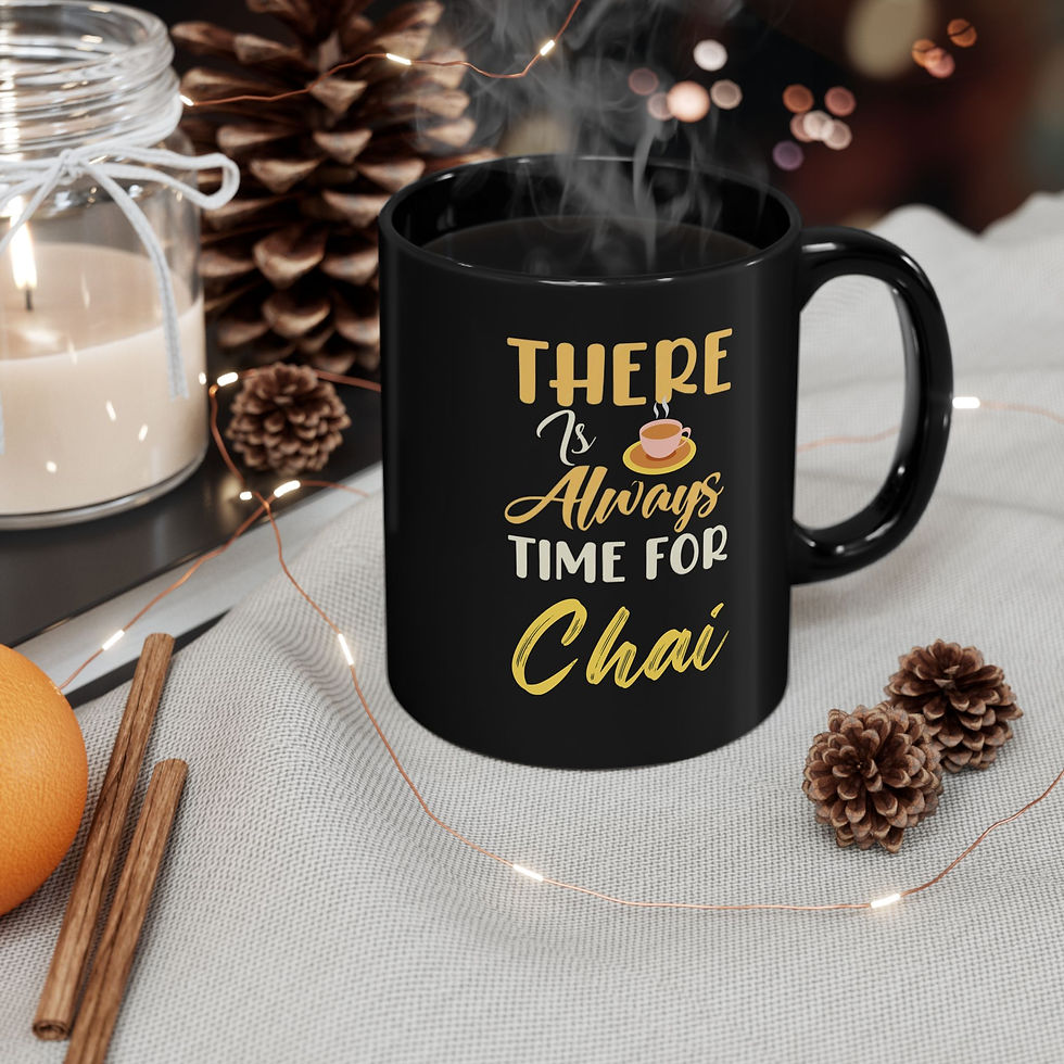 Thumbnail: There is always time for Chai l Chai Mug l Chai Tea l Bollywood mug l Desi mug