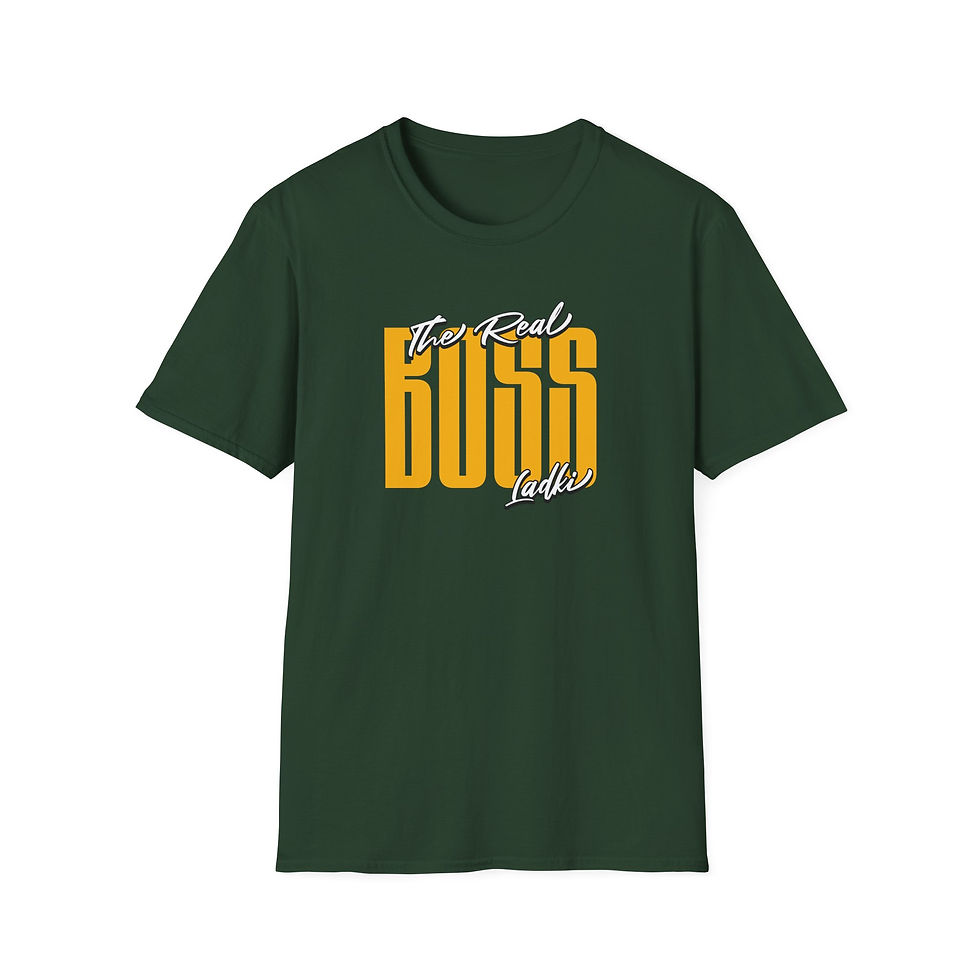 Thumbnail: The Real BOSS Unisex Sweatshirt - Gift for Her, Desi Woman gift, Boss Lady Tee