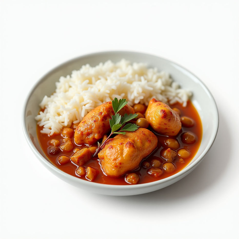 Saffron Chicken Stew