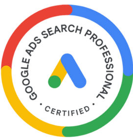 Google Advertising Certificate symbolizing OmniReach’s ROI‑driven digital‑advertising analytics.