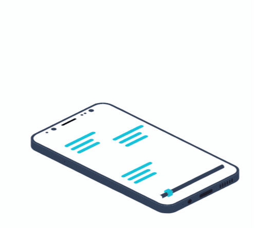 Animated social‑media dashboard graphic illustrating OmniReach social‑media marketing services.