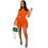 Thumbnail: Women's Summer & Short and Top Set With Fridge Design
