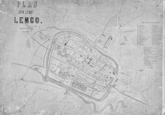 Plan de Lemgo 1885