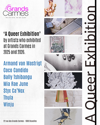 Poster for A Queer Exhibition