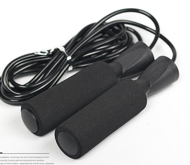 Thumbnail: Adjustable Red Jump Rope for Fitness