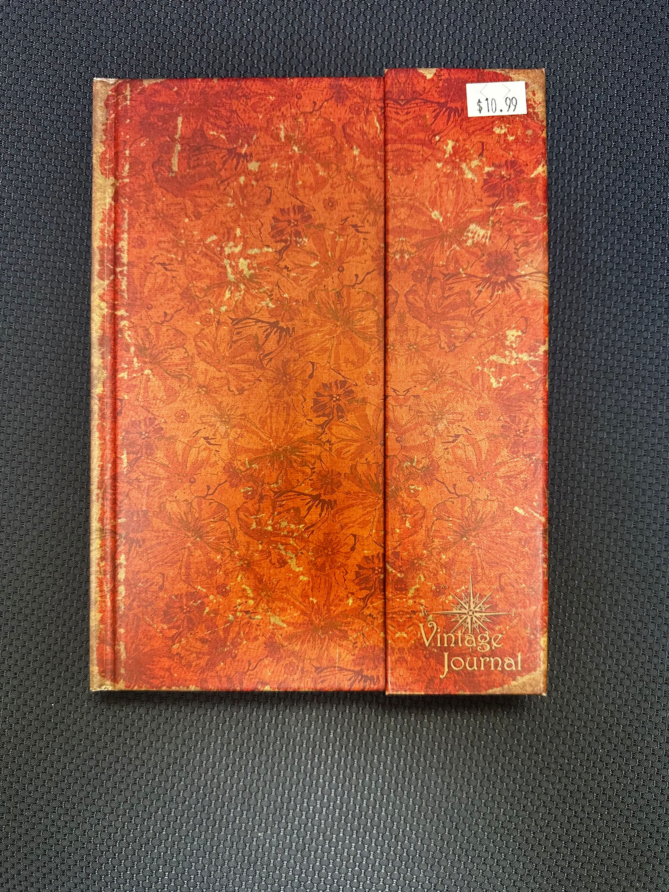 Red Floral “Vintage Journal”