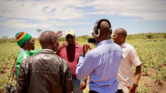 Mark Muchinga Interview for ZNBC: Kawambwa Cassava Out-Grower Program