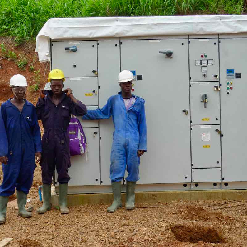 Rural Electrification project in Sierra Leone