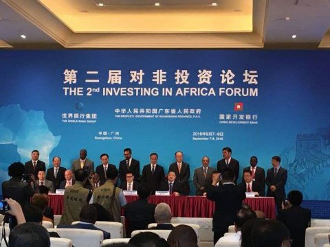 2nd Investing in Africa Forum. Mr Jim Yong Kim, President of the World Bank Group. Richard Bennett, CEO of Sunbird bioenergy