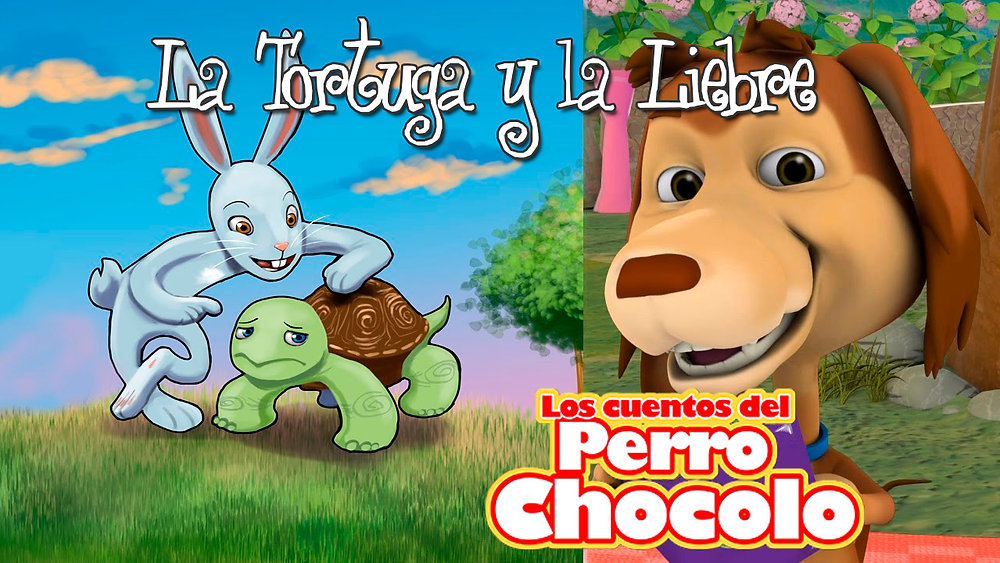 Los Cuentos del Perro Chocolo: La Liebre y la Tortuga