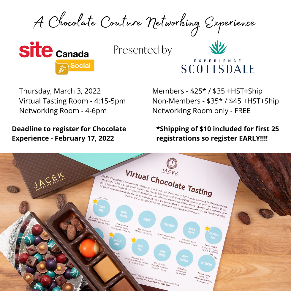 Chocolate Couture Experience - Virtual Event