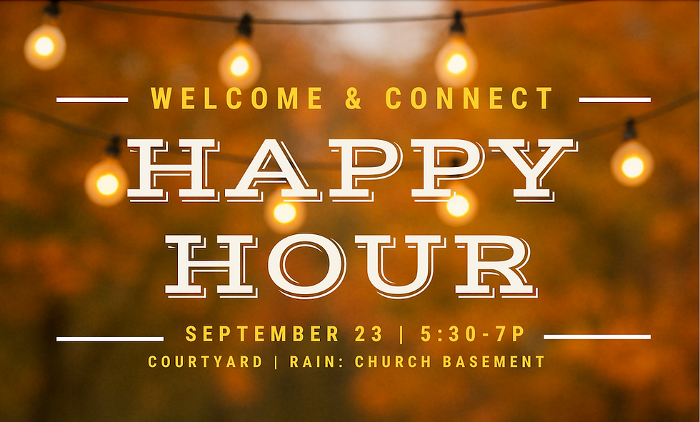 Sip & Socialize during Happy Hour - 9/23!