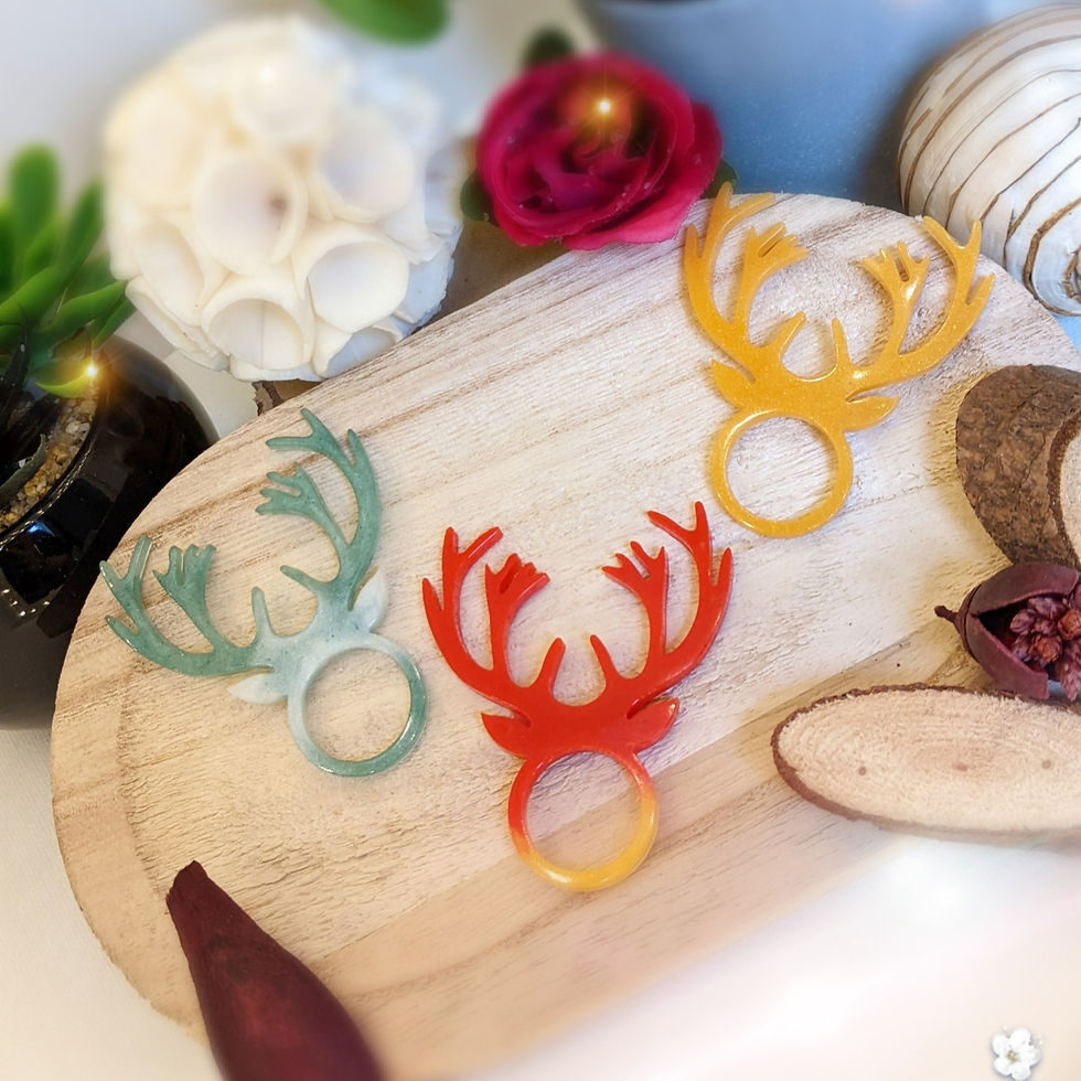 Bague « les cervidés »