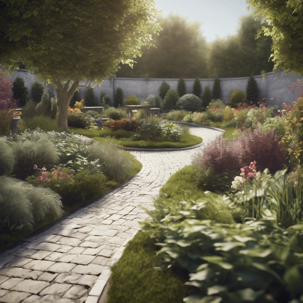 Sustainable Garden Path 2