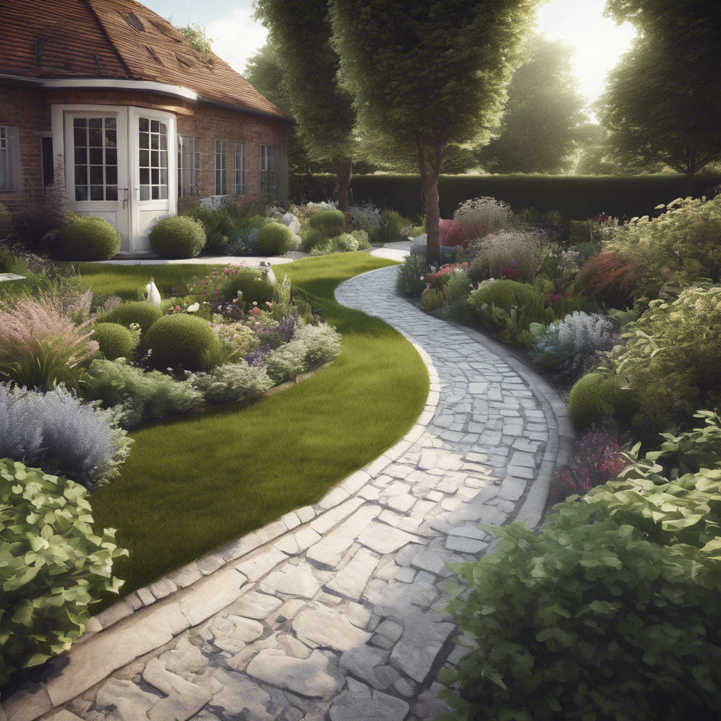Sustainable Garden Path 3