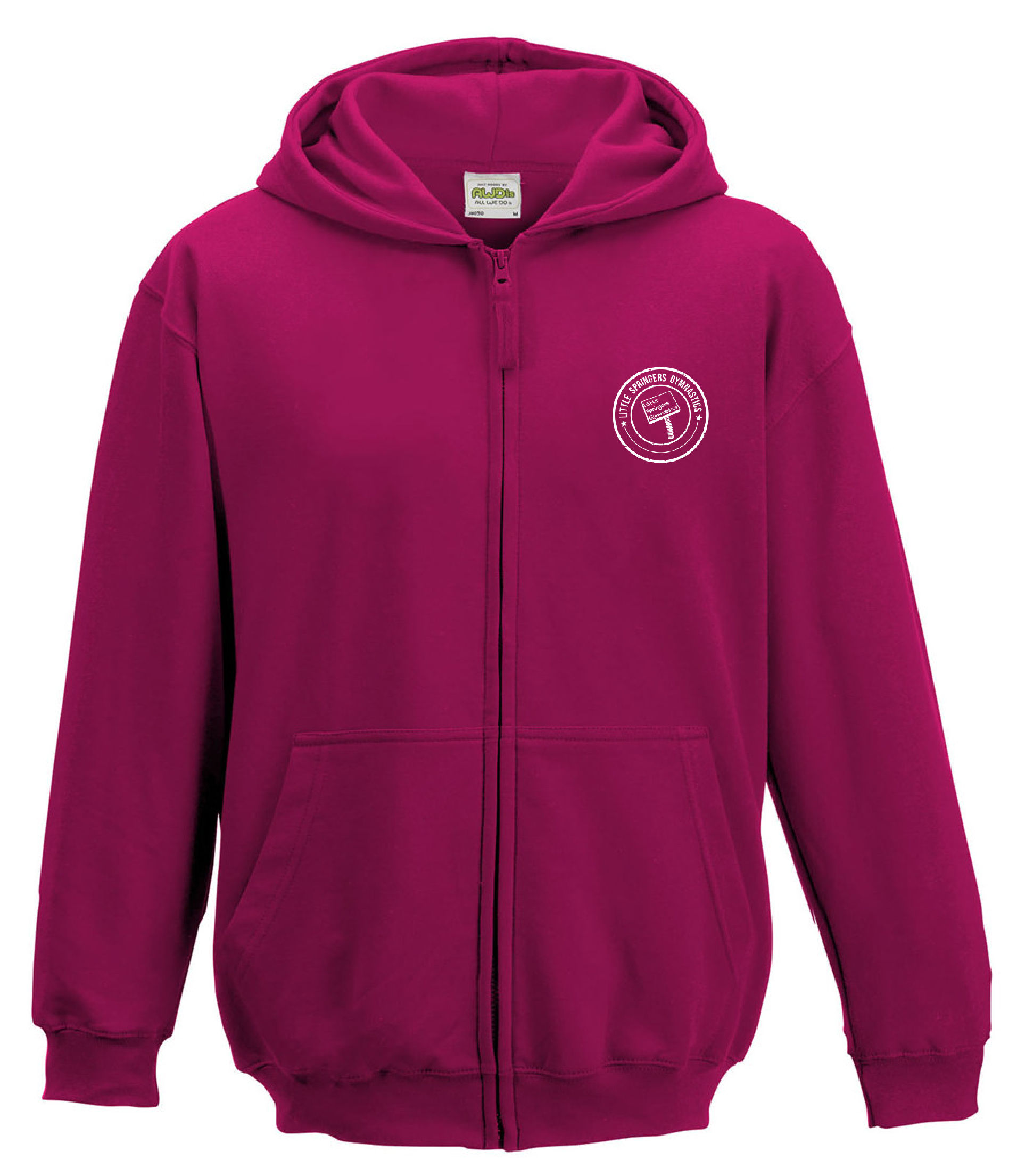 LSG Kids Zipped Hoodie With Name